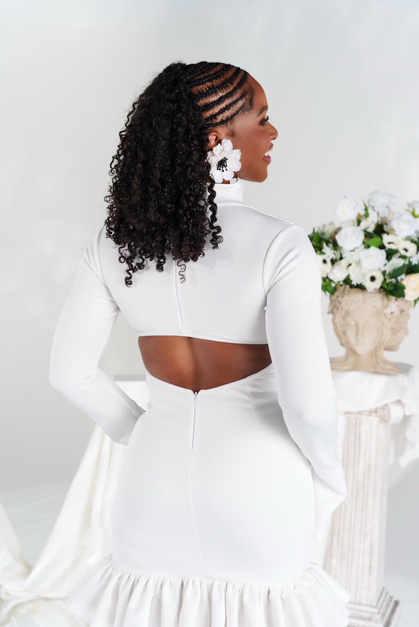 The Flare Dress (NEW Polar White)
