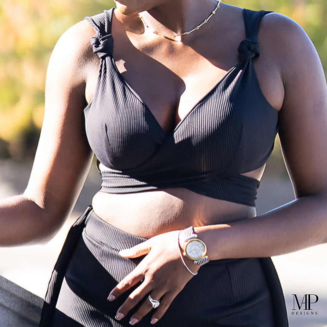 ROMAN Wrap Blouse