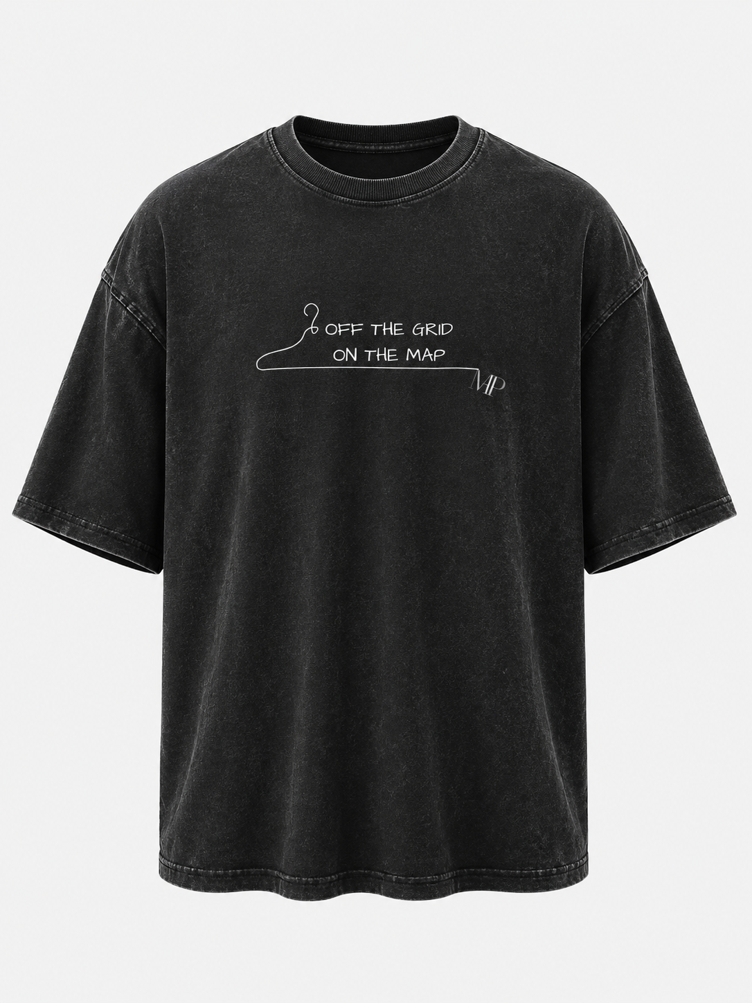 On The MAP Oversized Streetwear T-Shirt