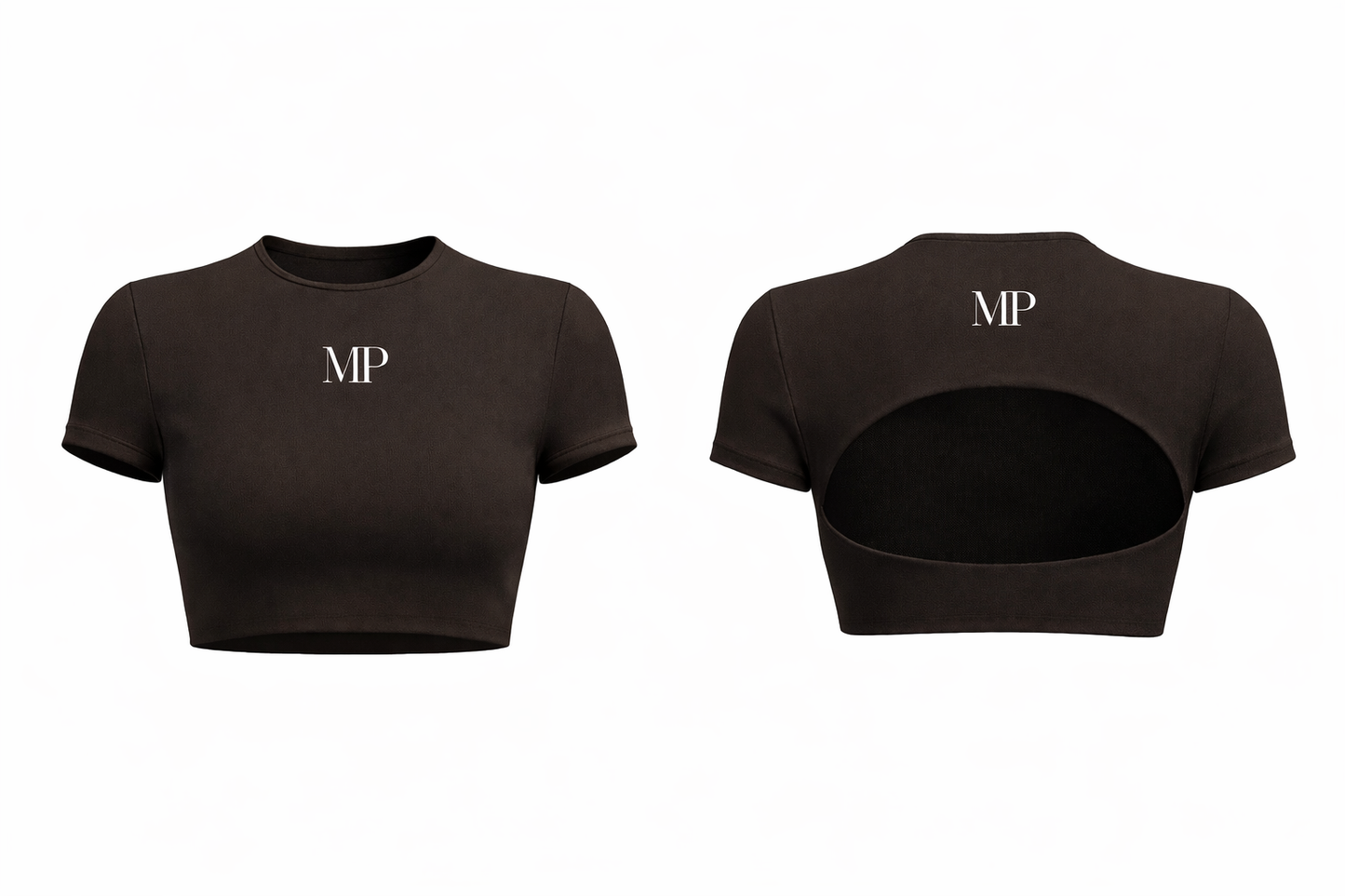 MAP Cropped Logo Top- Black
